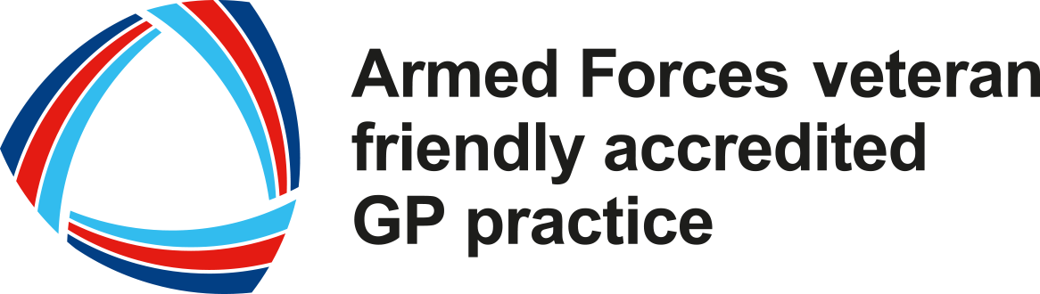 Armed forces veteran friendly accredited GP practice